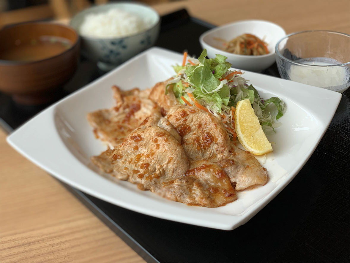 豚肉の味噌麹焼き定食