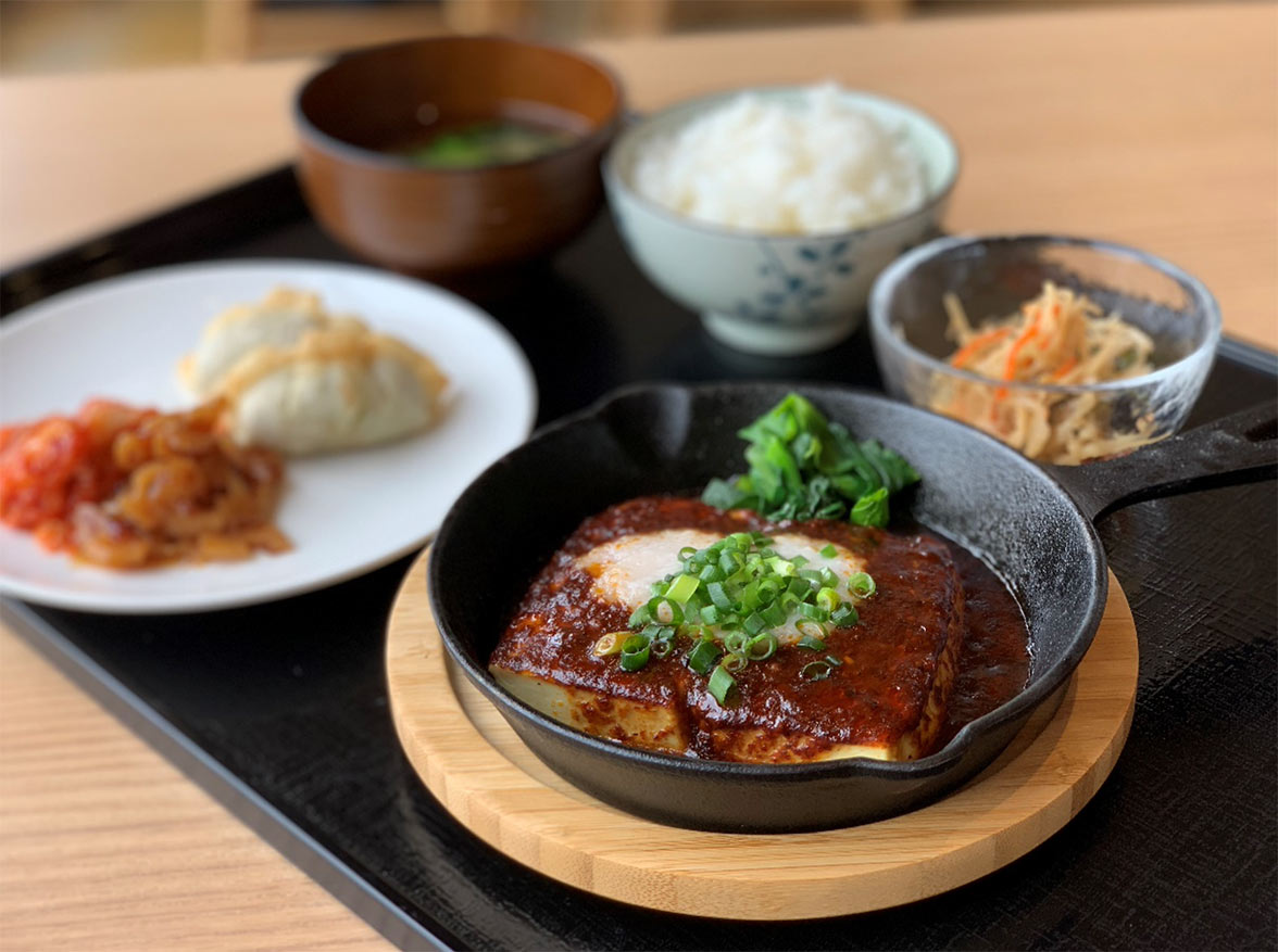 甘麹入り麻婆豆腐定食